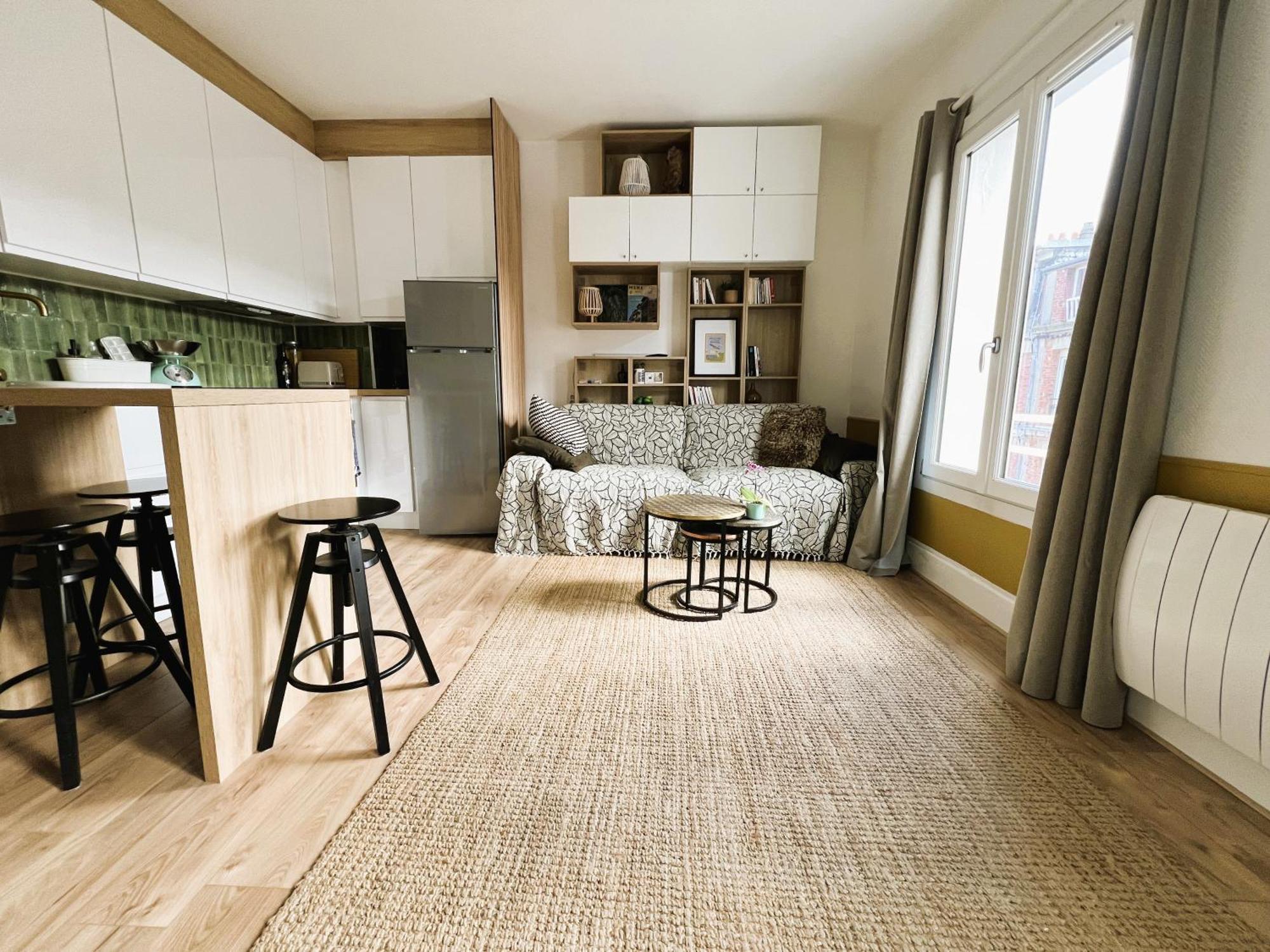Appartement Nid Douillet Mers-les-Bains Exterior foto